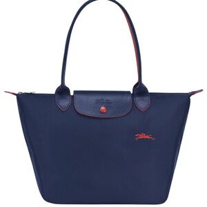 Longchamp Navy Tote Bag 70th anniversary edition